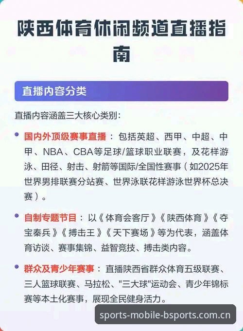 BSports体育直播使用技巧完整指南：掌握高效观赛新体验